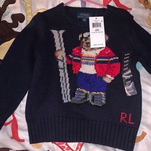 Polo bear sweater